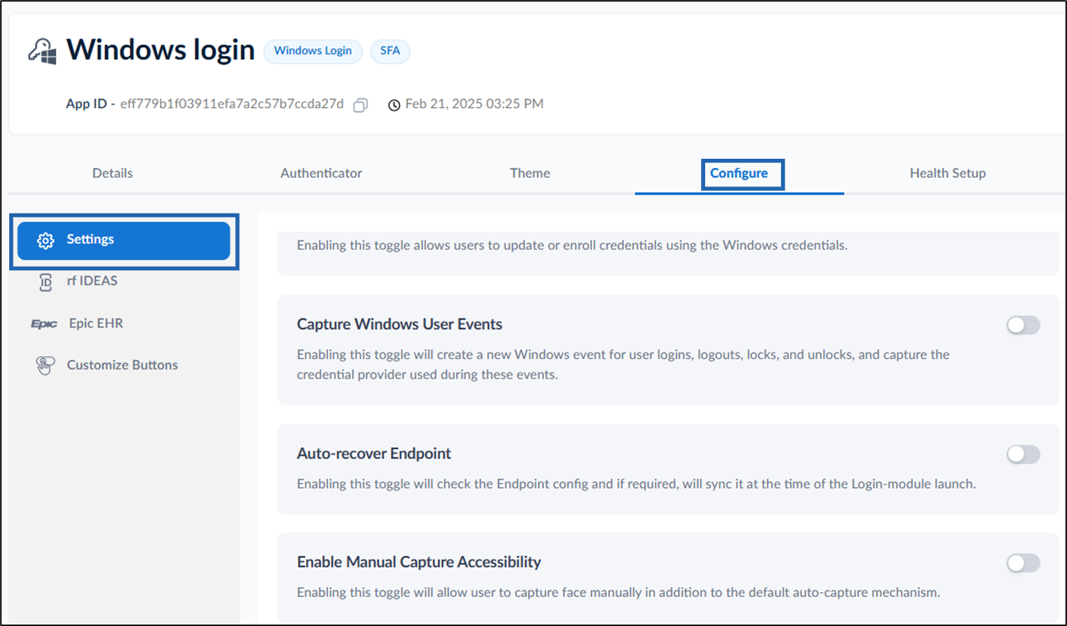Windows Login- Platform Configuration... - screenshot 2