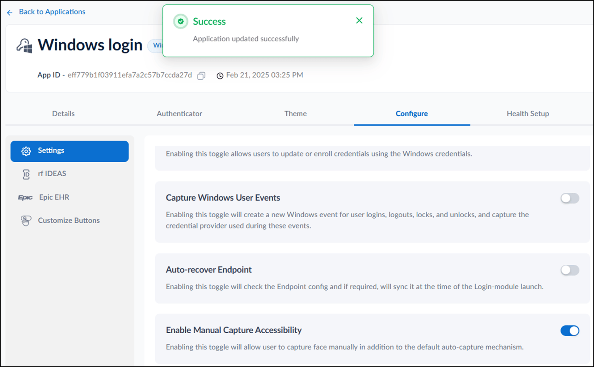 Windows Login- Platform Configuration... - screenshot 4