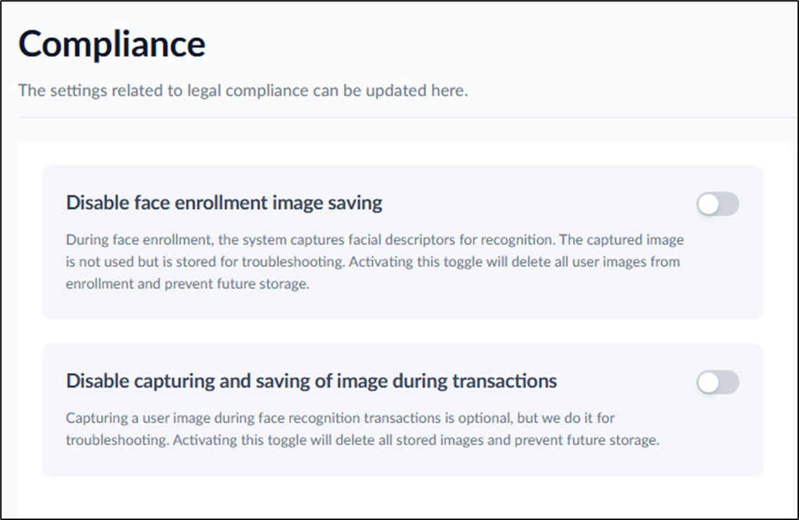 How to disable Face enrollment image... - screenshot 2