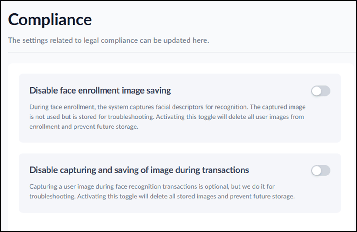 How to disable Face enrollment image... - screenshot 2