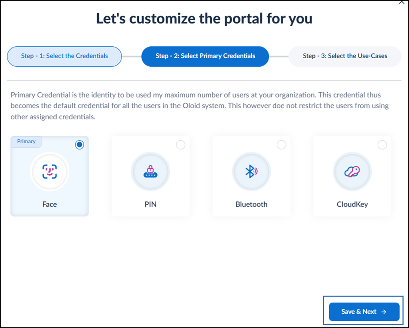 How to create credential preferences in... - screenshot 5