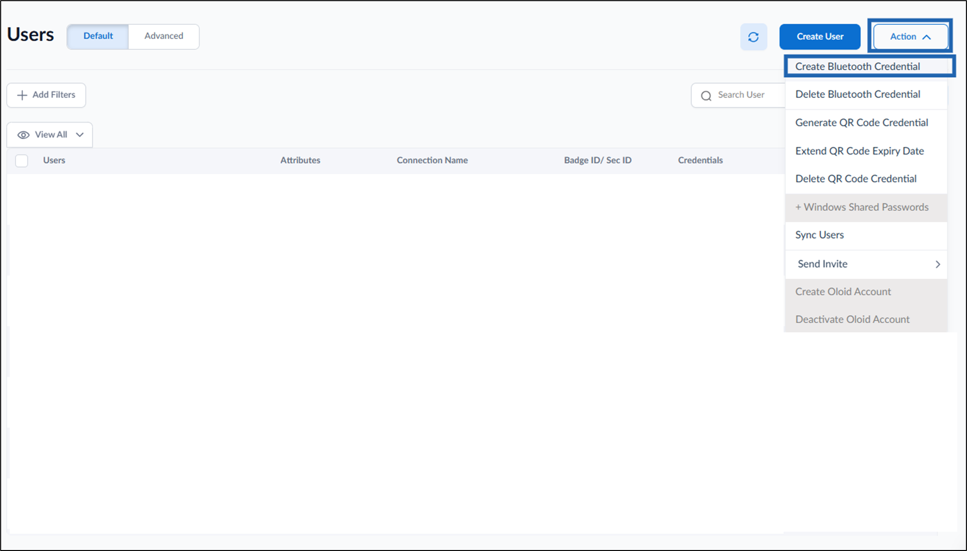 How to create Bluetooth credential for... - screenshot 2