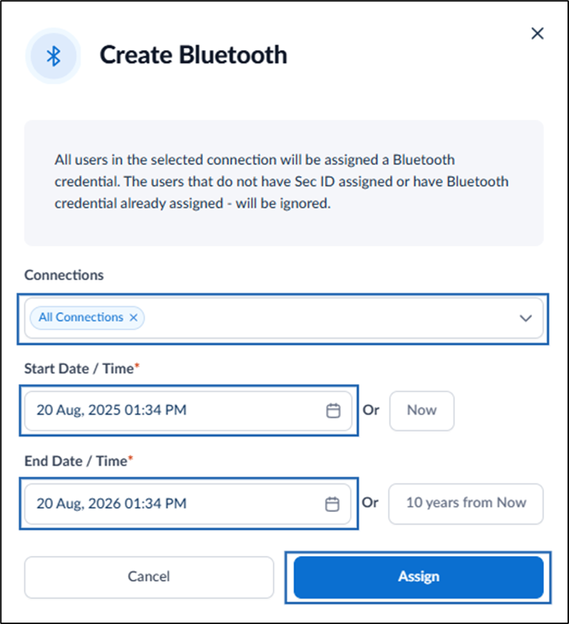 How to create Bluetooth credential for... - screenshot 3