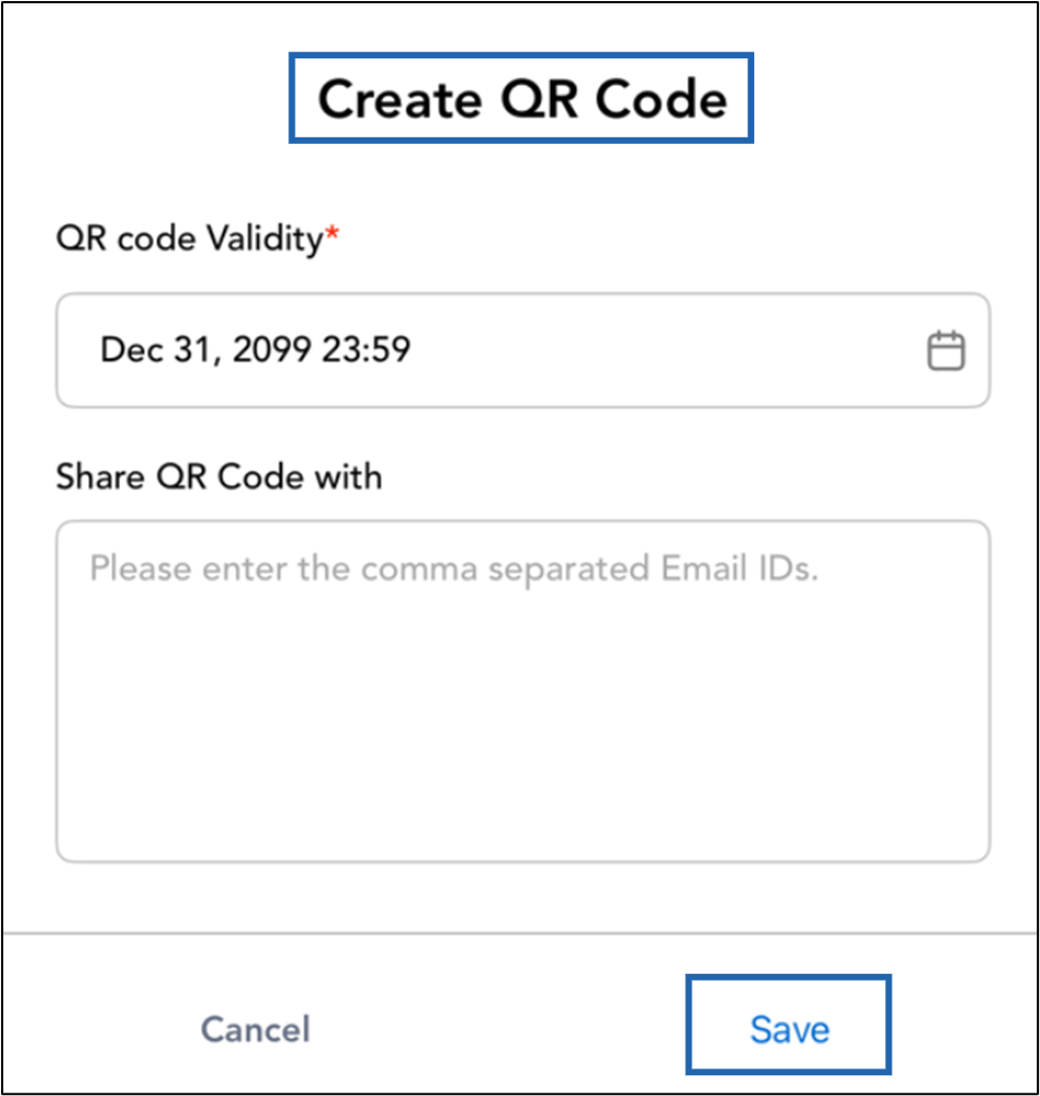 Oloid Connect - Add QR Code - screenshot 6