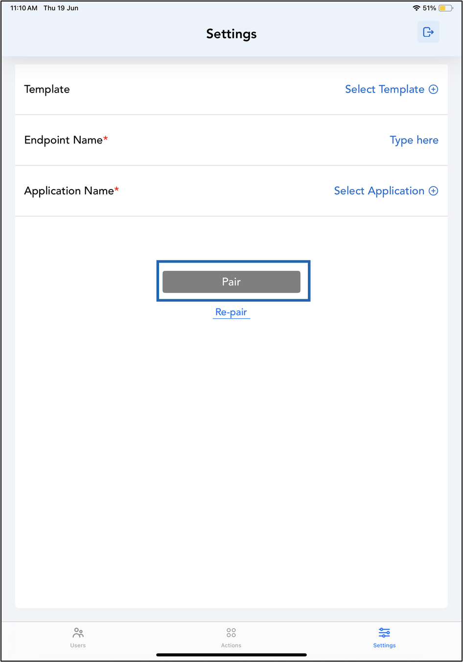 Oloid Connect - Admin Setup - screenshot 5