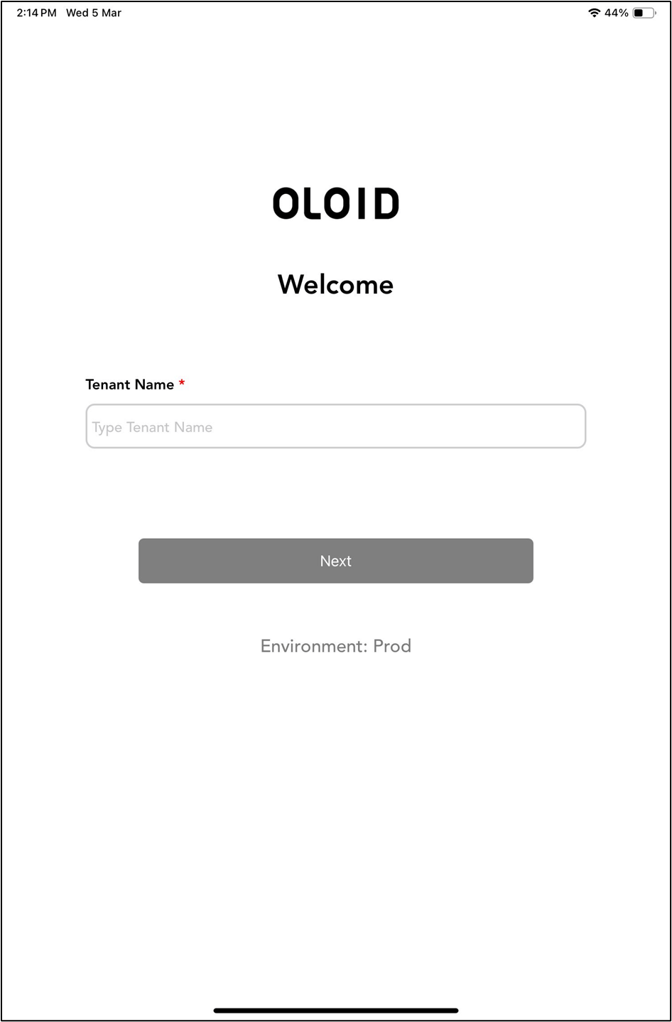 Oloid Connect - Admin Setup - screenshot 3