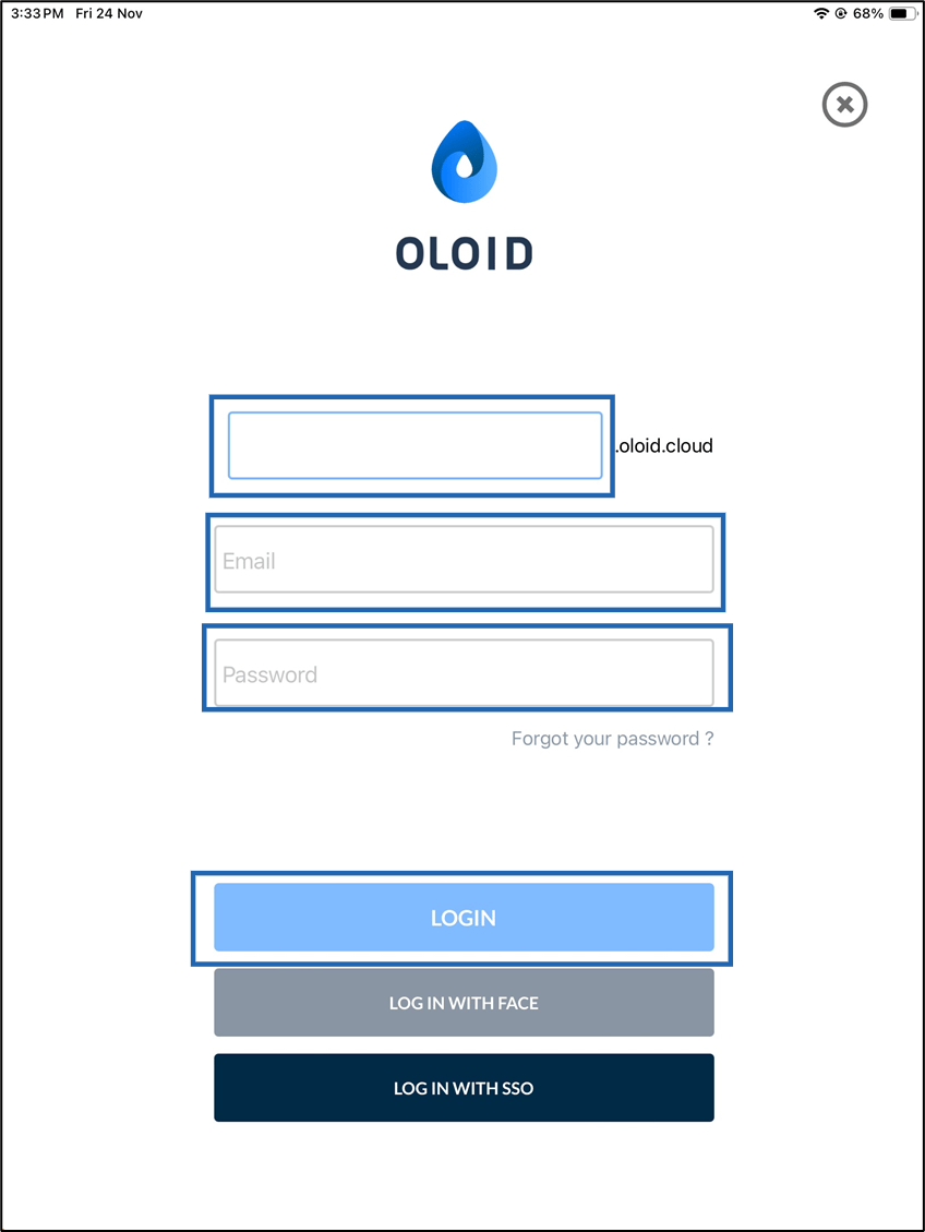 Oloid Verify - Admin Setup - screenshot 2
