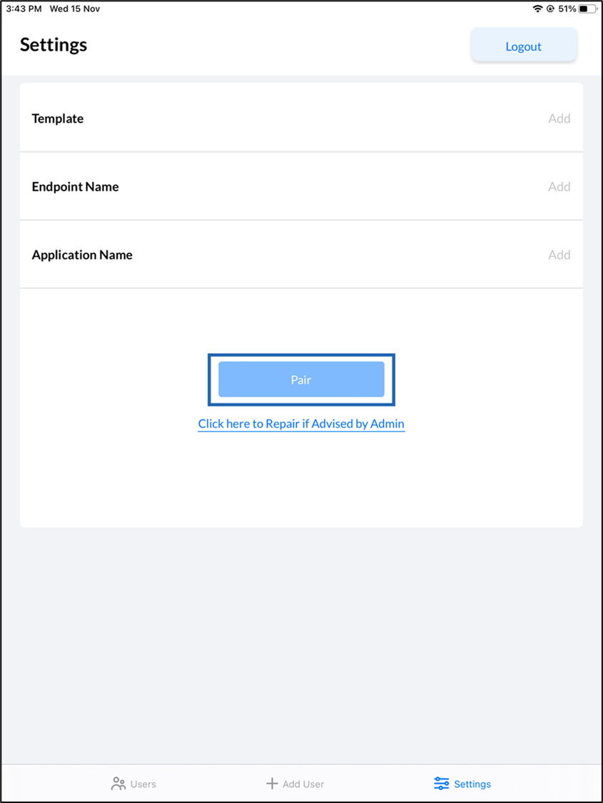 Oloid Verify - Admin Setup - screenshot 4