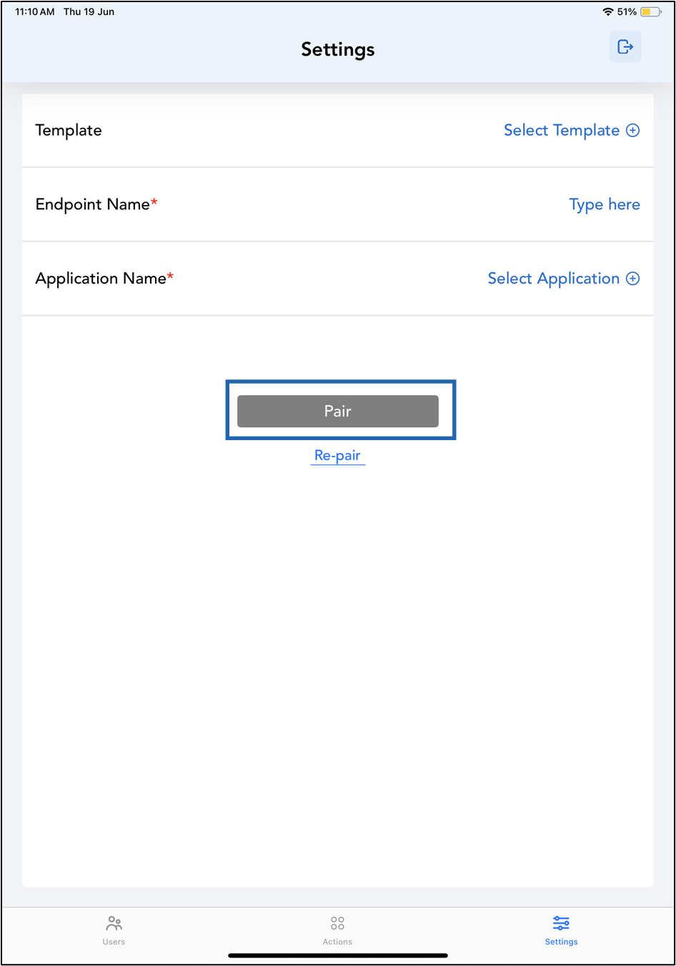 Oloid Connect – How to Pair an Endpoint - screenshot 3