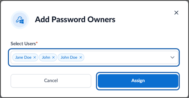 How to add password owners for Vault... - screenshot 5