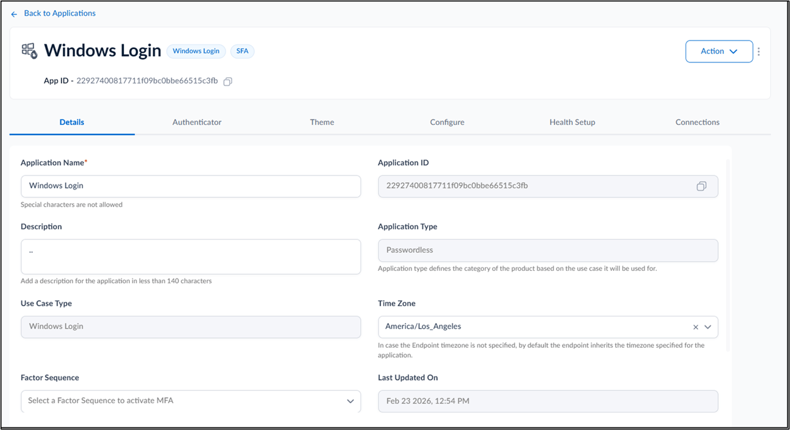 How to Configure Reauthenticate Current... - screenshot 2