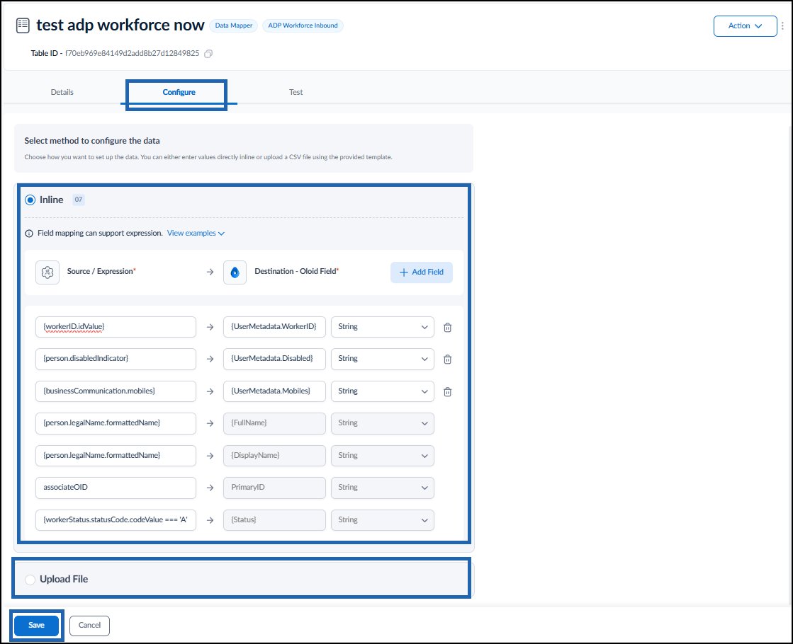 How to Configure Data Mapper Table for... - screenshot 5
