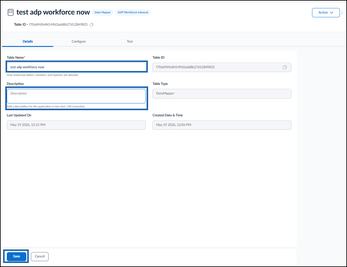How to Configure Data Mapper Table for... - screenshot 4