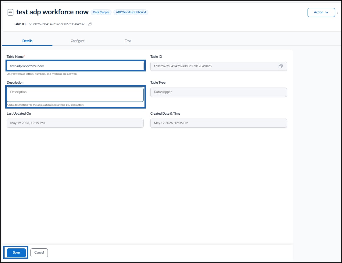 How to Configure Data Mapper Table for... - screenshot 4