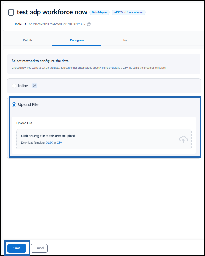 How to Configure Data Mapper Table for... - screenshot 7