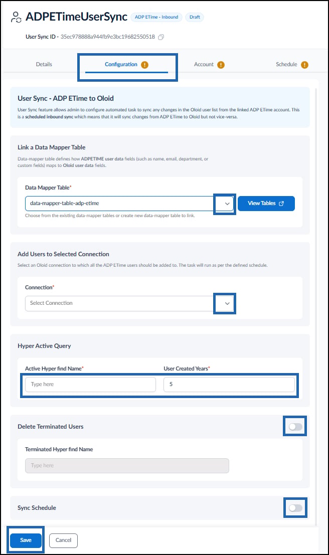 How to Configure Advanced User Sync for... - screenshot 10