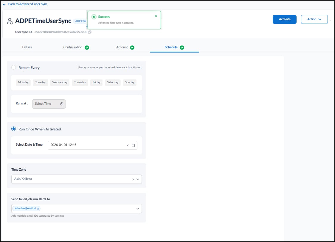How to Configure Advanced User Sync for... - screenshot 19