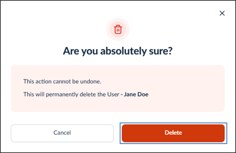 How to remove user in the Tenant Admin... - screenshot 5