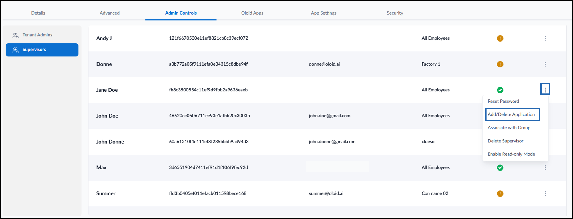 How to Add or Delete Applications for a... - screenshot 10