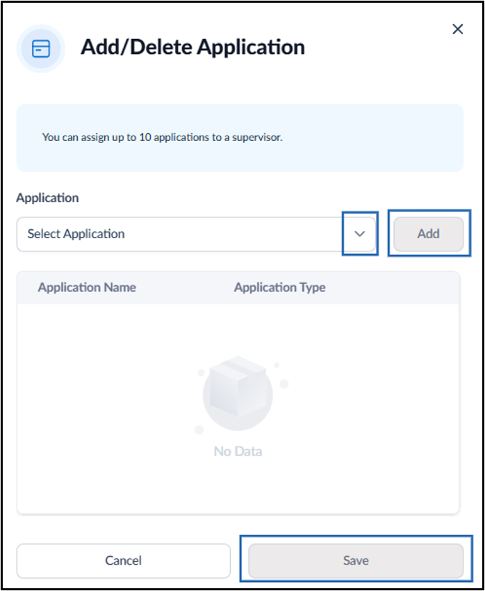 How to Add or Delete Applications for a... - screenshot 5