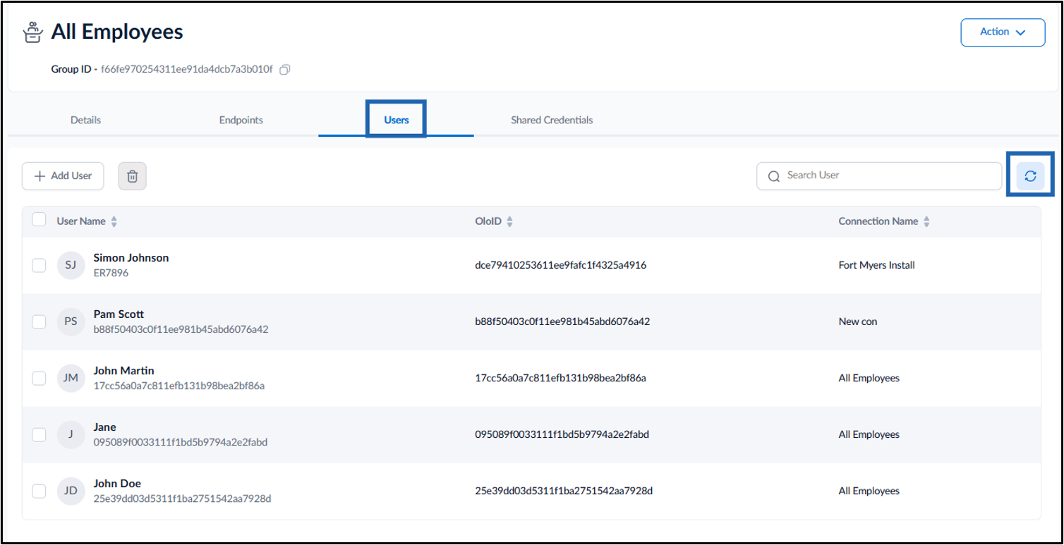 How to Sync Users in a Group - screenshot 7