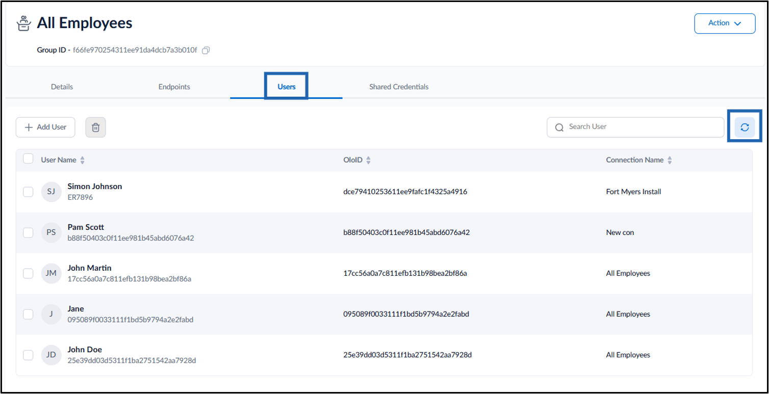 How to Sync Users in a Group - screenshot 7