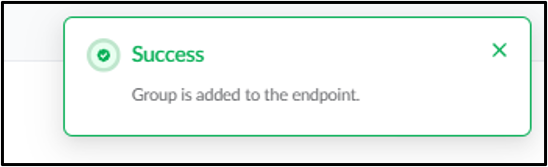 How to Add a Group to an Endpoint - screenshot 6