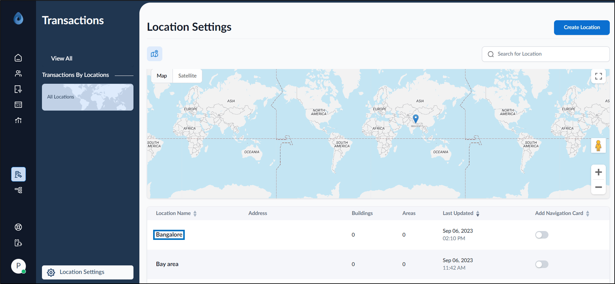 How to add location details - screenshot 2