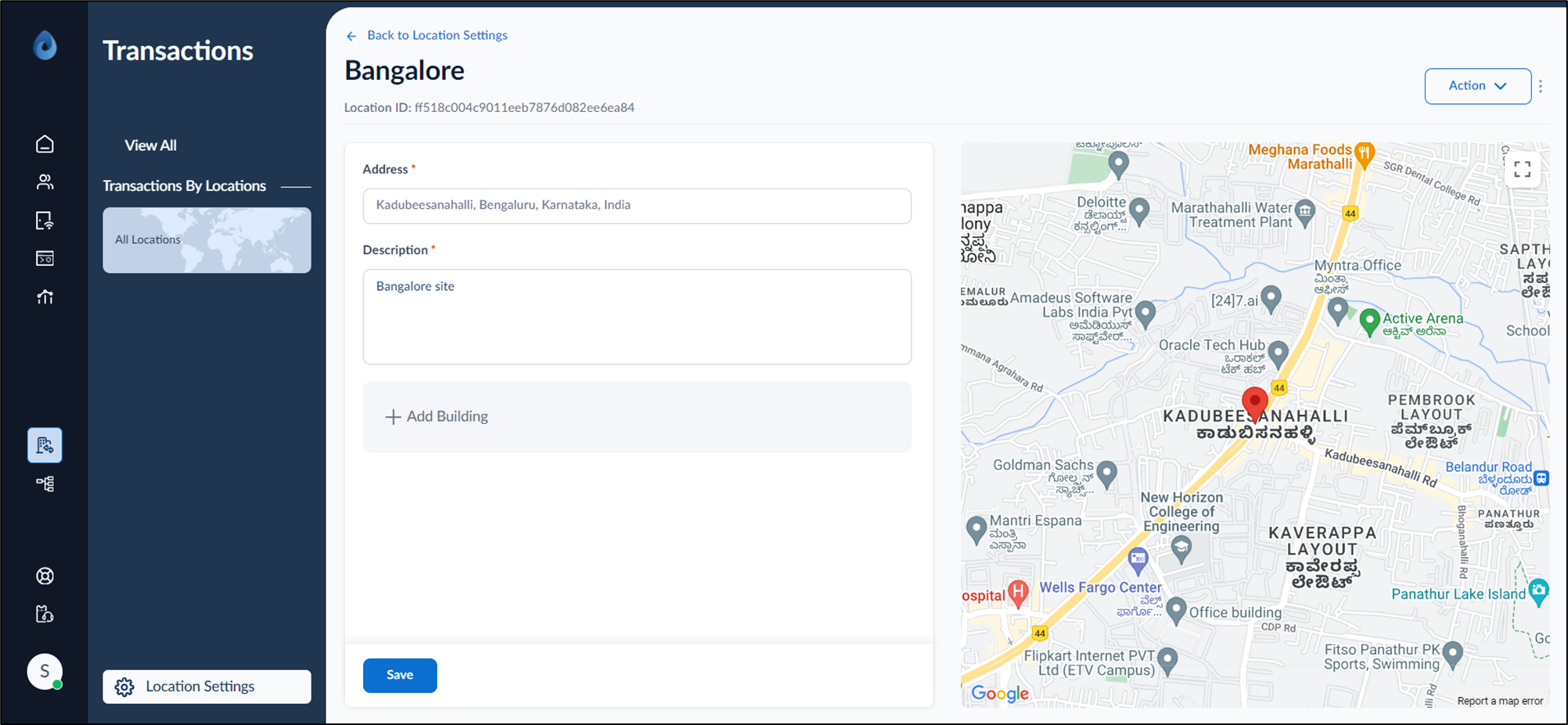 How to add location details - screenshot 3