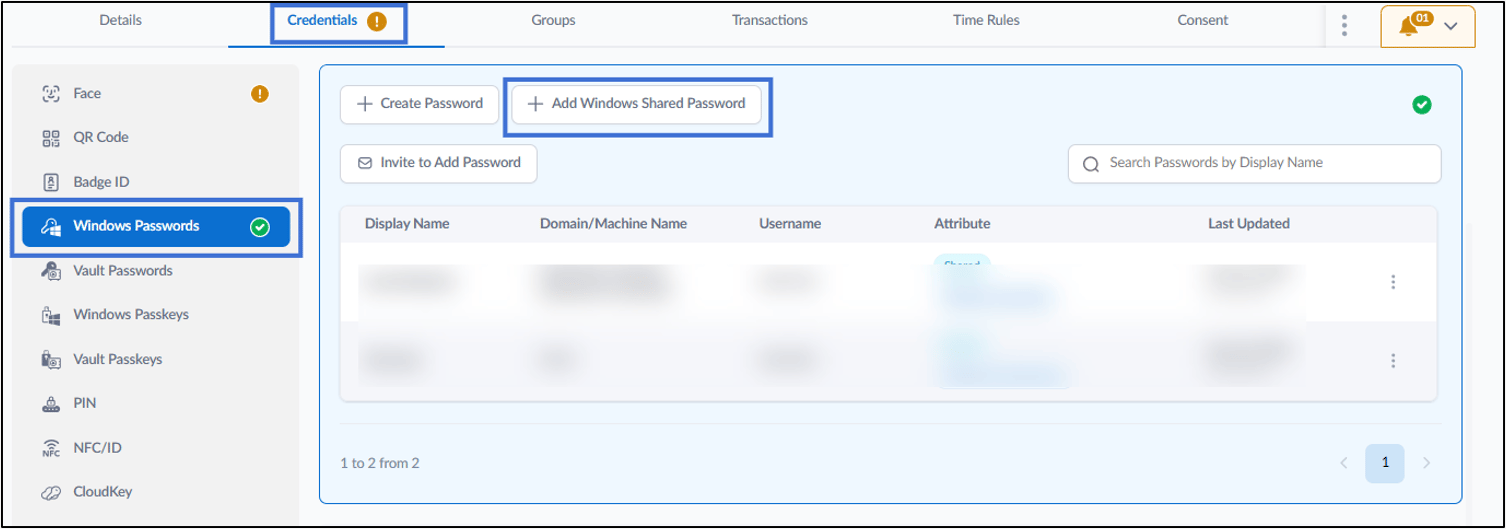 How to Assign Shared Password for... - screenshot 3