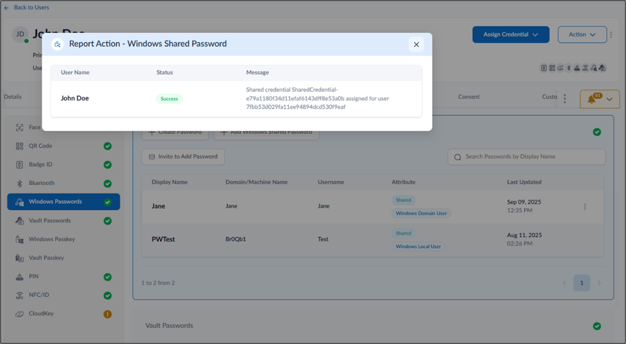 How to Assign Shared Password for... - screenshot 5