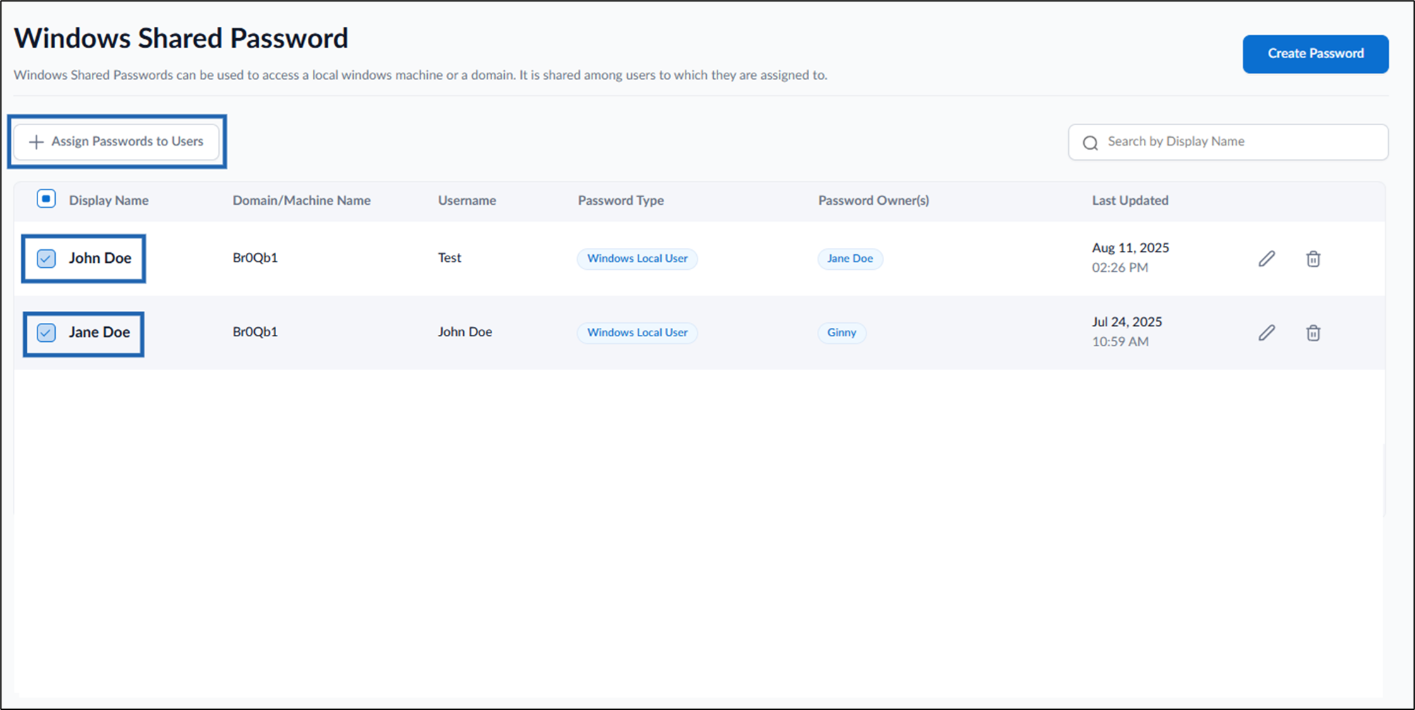 How to Assign Shared Password with... - screenshot 4
