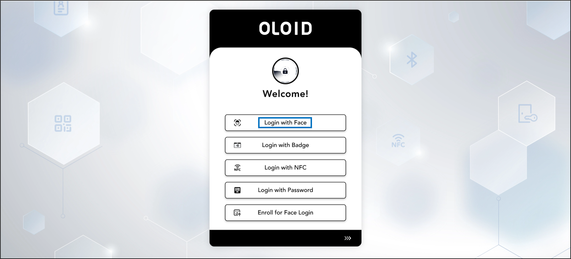 How to use Oloid's Device Lock App - screenshot 1