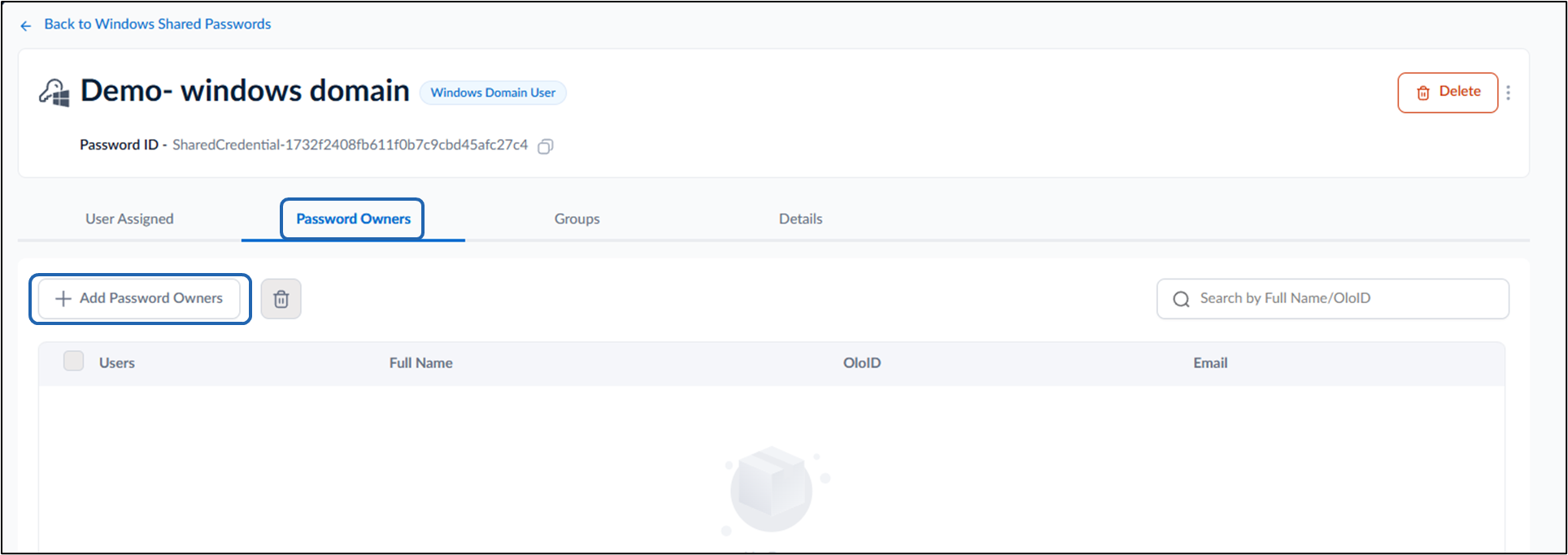 How to add password owners for Windows... - screenshot 4