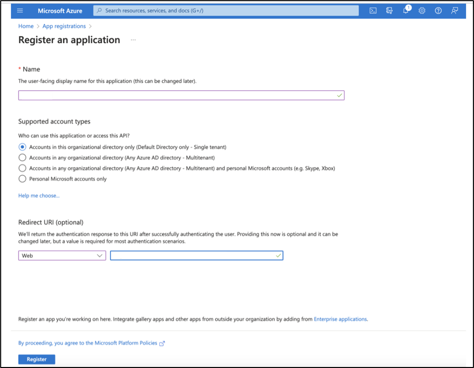 Set up Microsoft Entra ID for Oloid... - screenshot 1