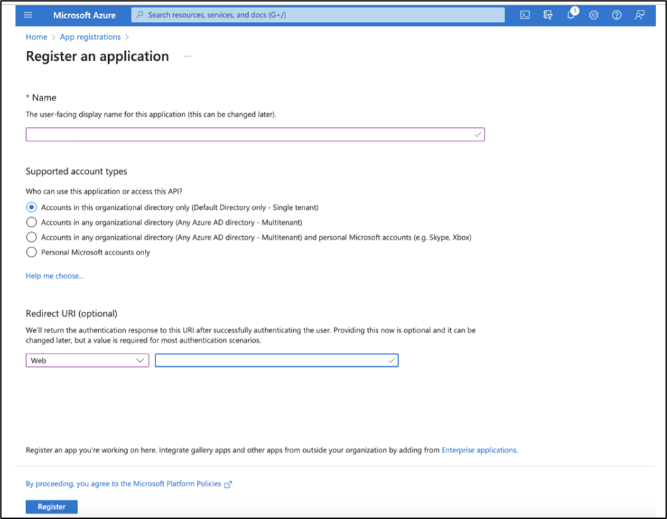 Set up Microsoft Entra ID for Oloid... - screenshot 1