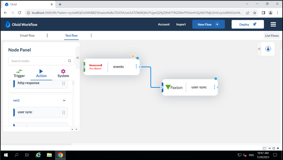 How to create a flow? - screenshot 6