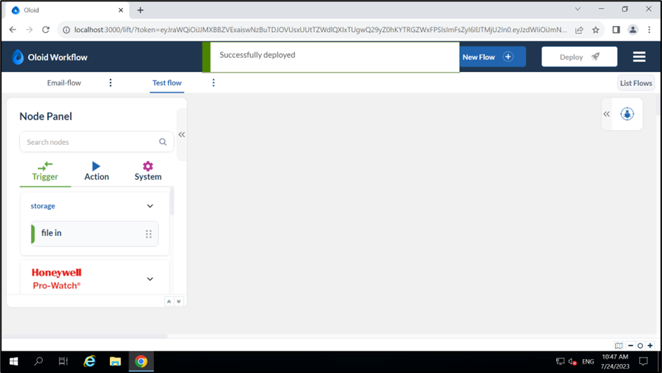 How to create a flow? - screenshot 5
