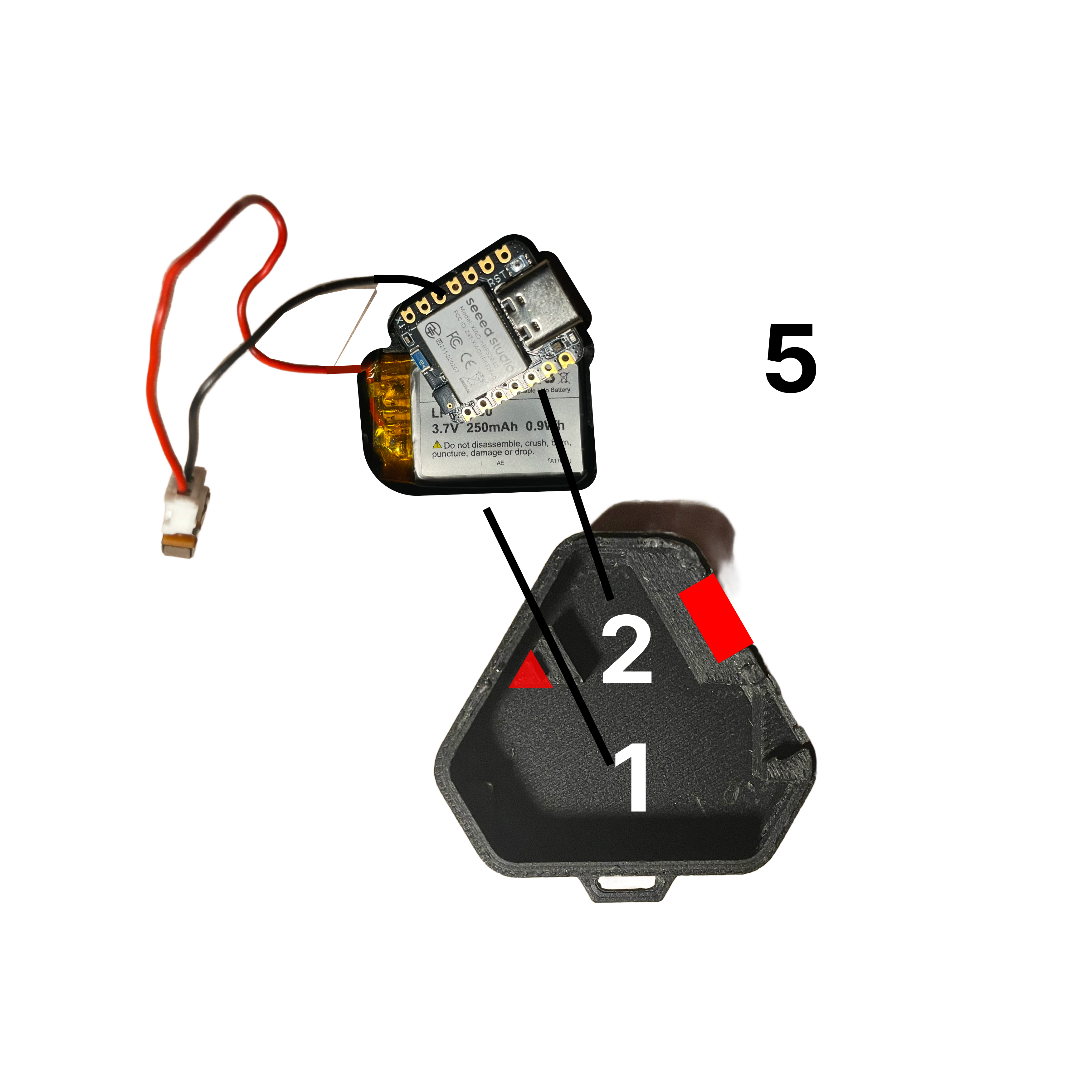 Components in case
