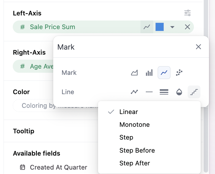 Area charts - Omni Docs