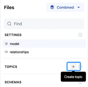 Creating topics - Omni Docs