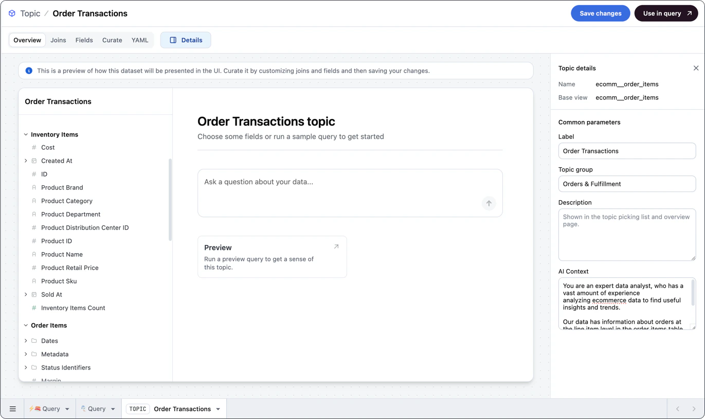 Creating topics - Omni Docs