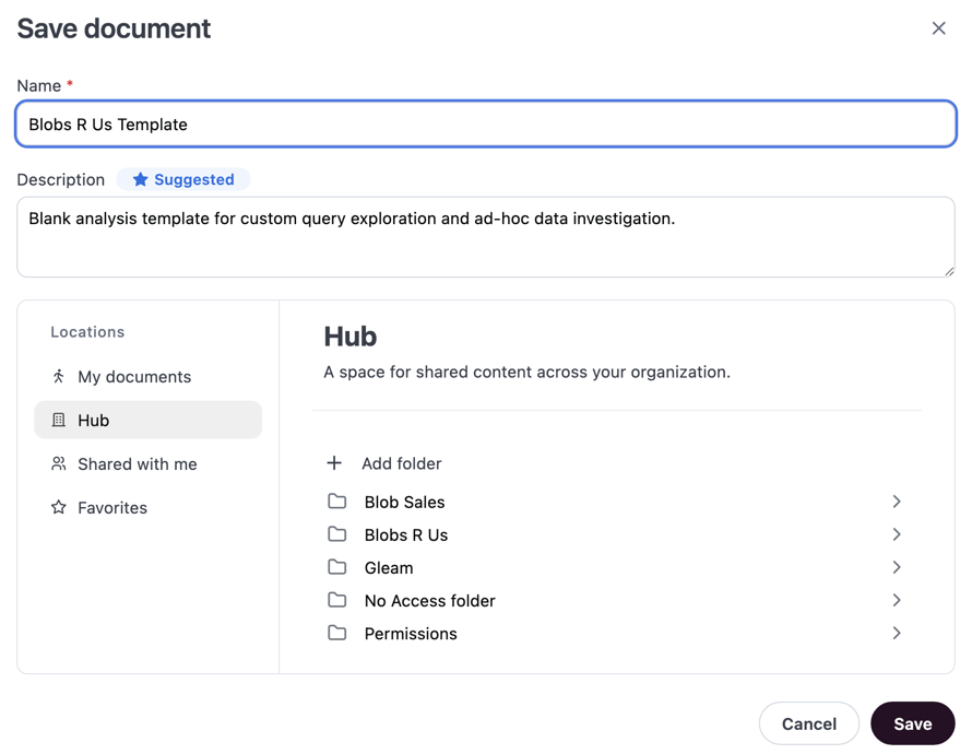 Build analyses in workbooks - Omni Docs