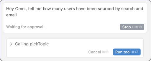 Cursor MCP tool approval prompt
