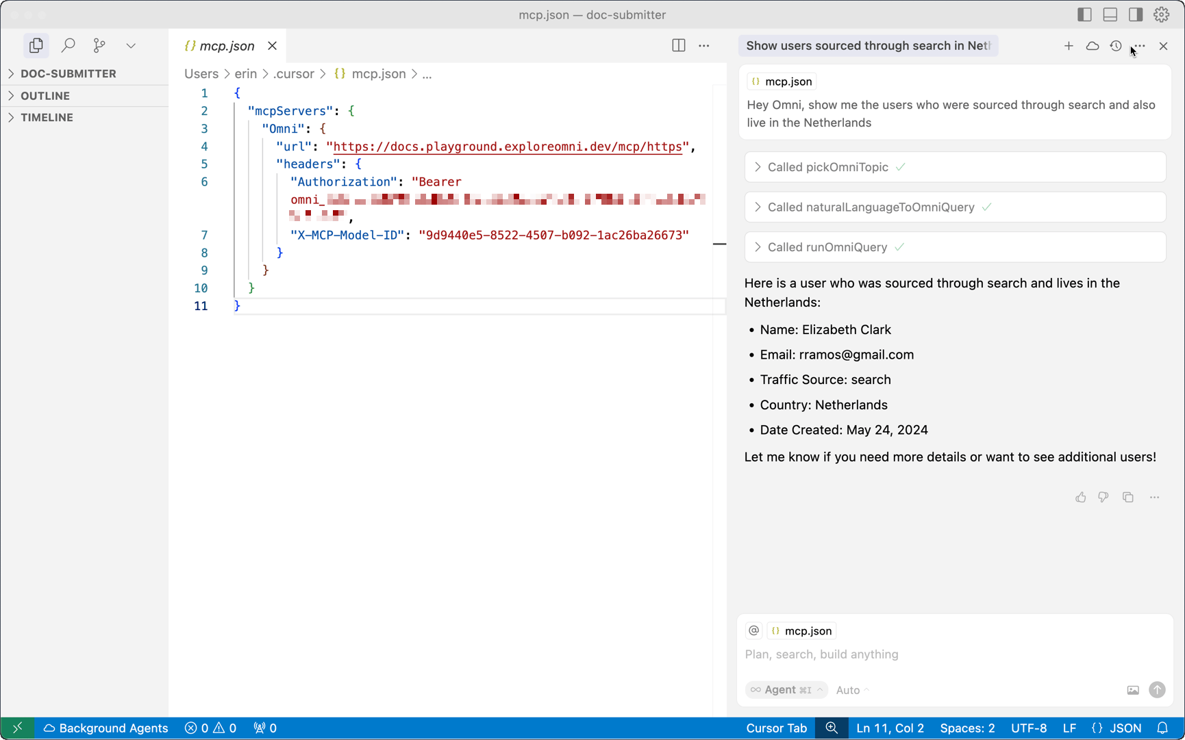 Mcp Query Examples AI MCP Server - Omni Docs