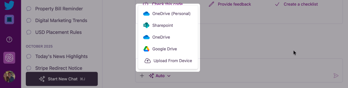 Attachment Source Options