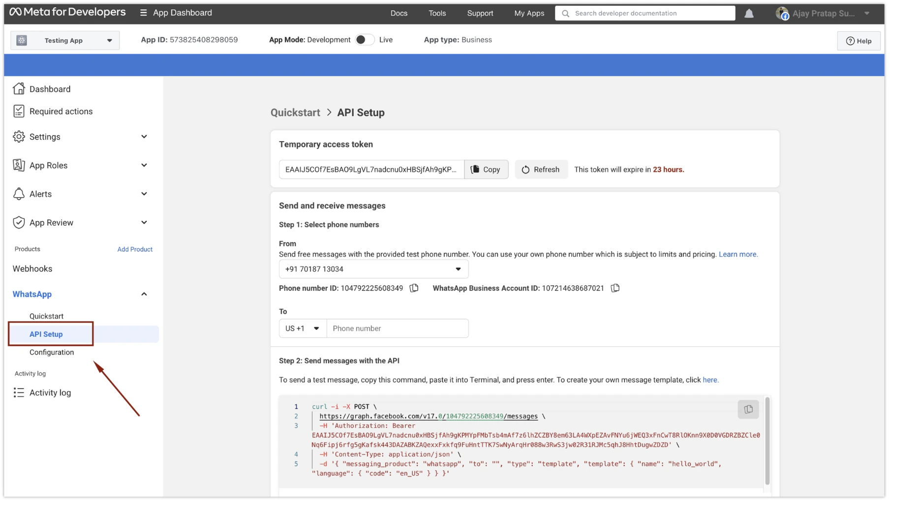 227 Getting All The Necessary Details From Meta Develo 2 Pn