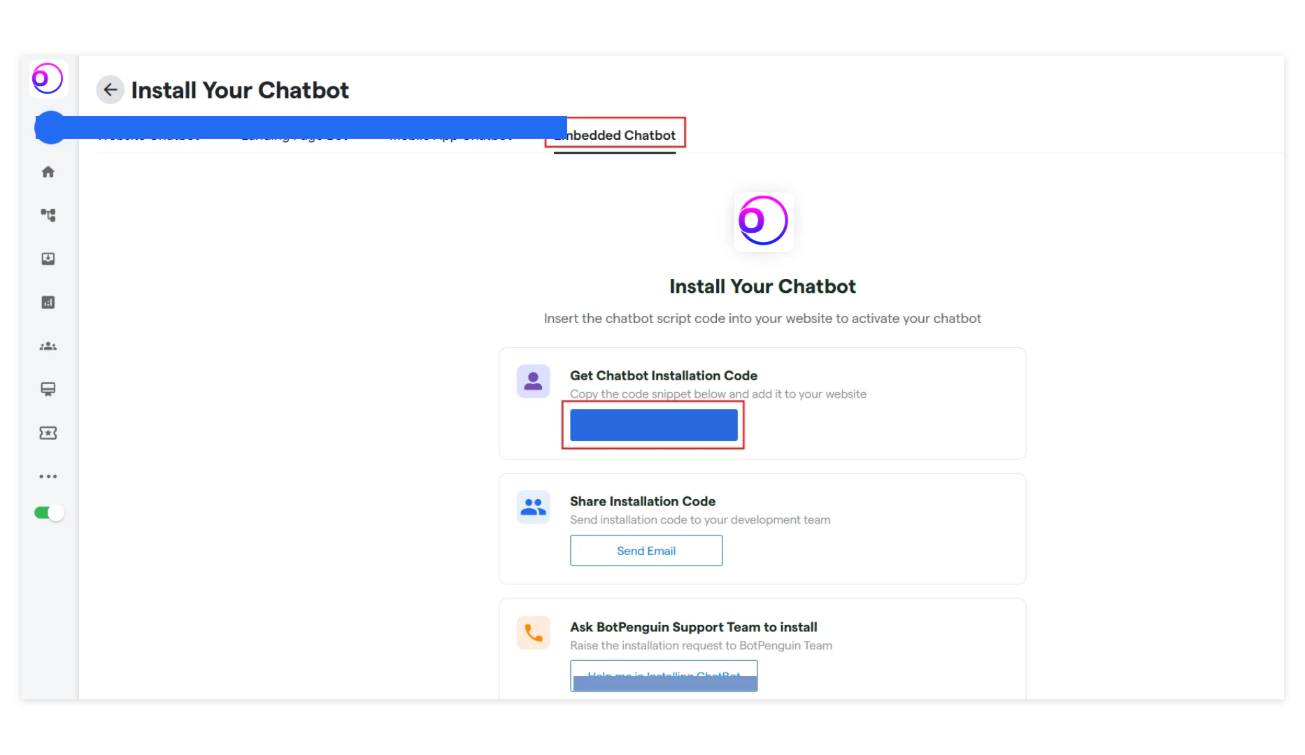 6 Landing Page Chatbot OmnifitAI Resource Centre 9 Pn