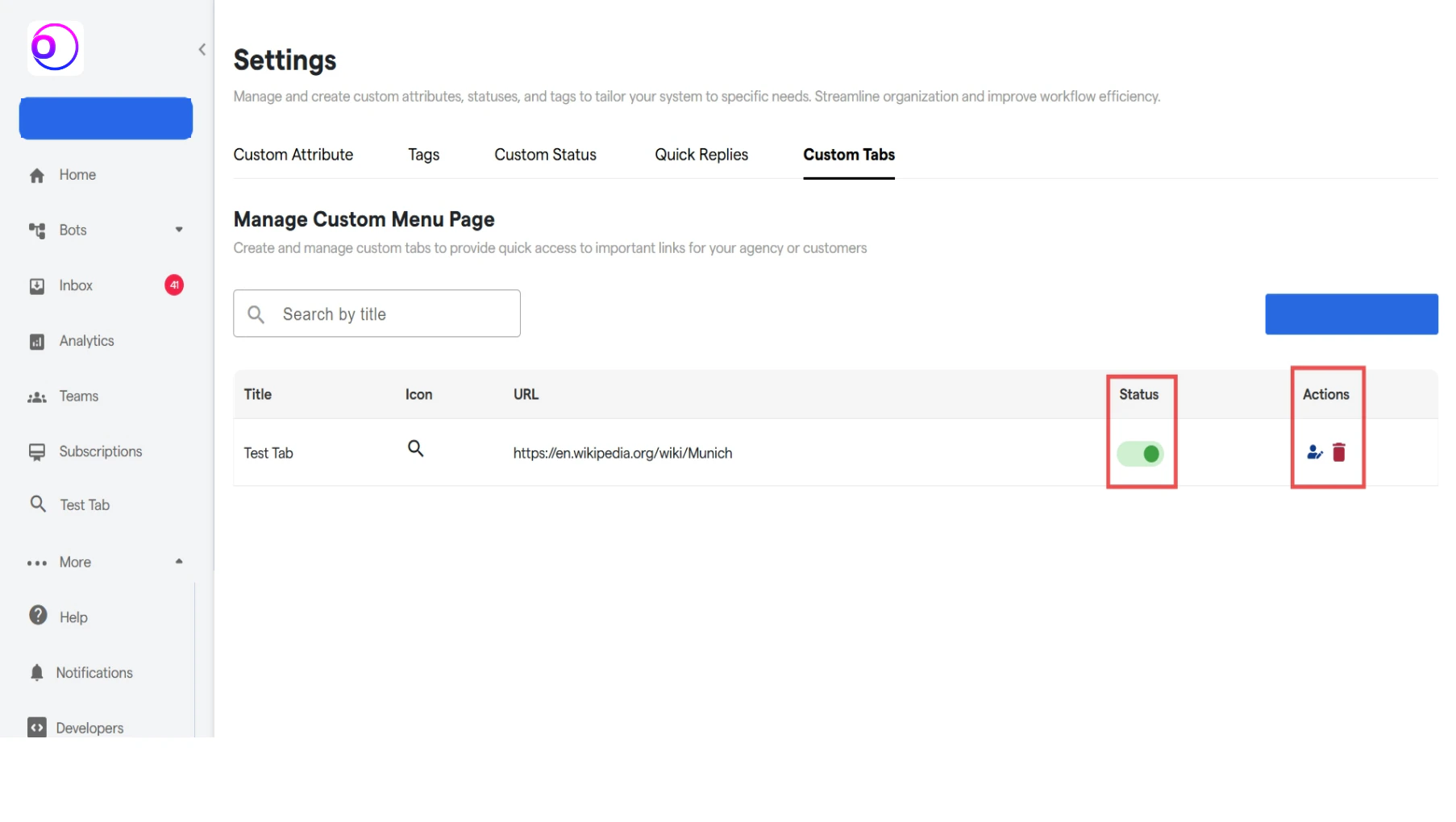 195 Custom Tabs OmnifitAI Resource Centre 5 Pn