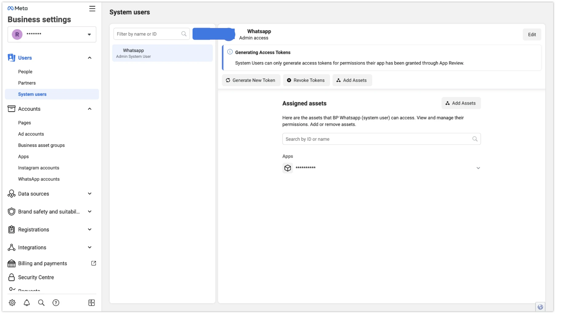 226 Assign System User To Whatsapp Account OmnifitAI 4 Pn